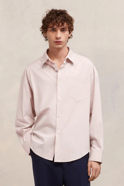 AMI PARIS Cotton Poplin Shirt