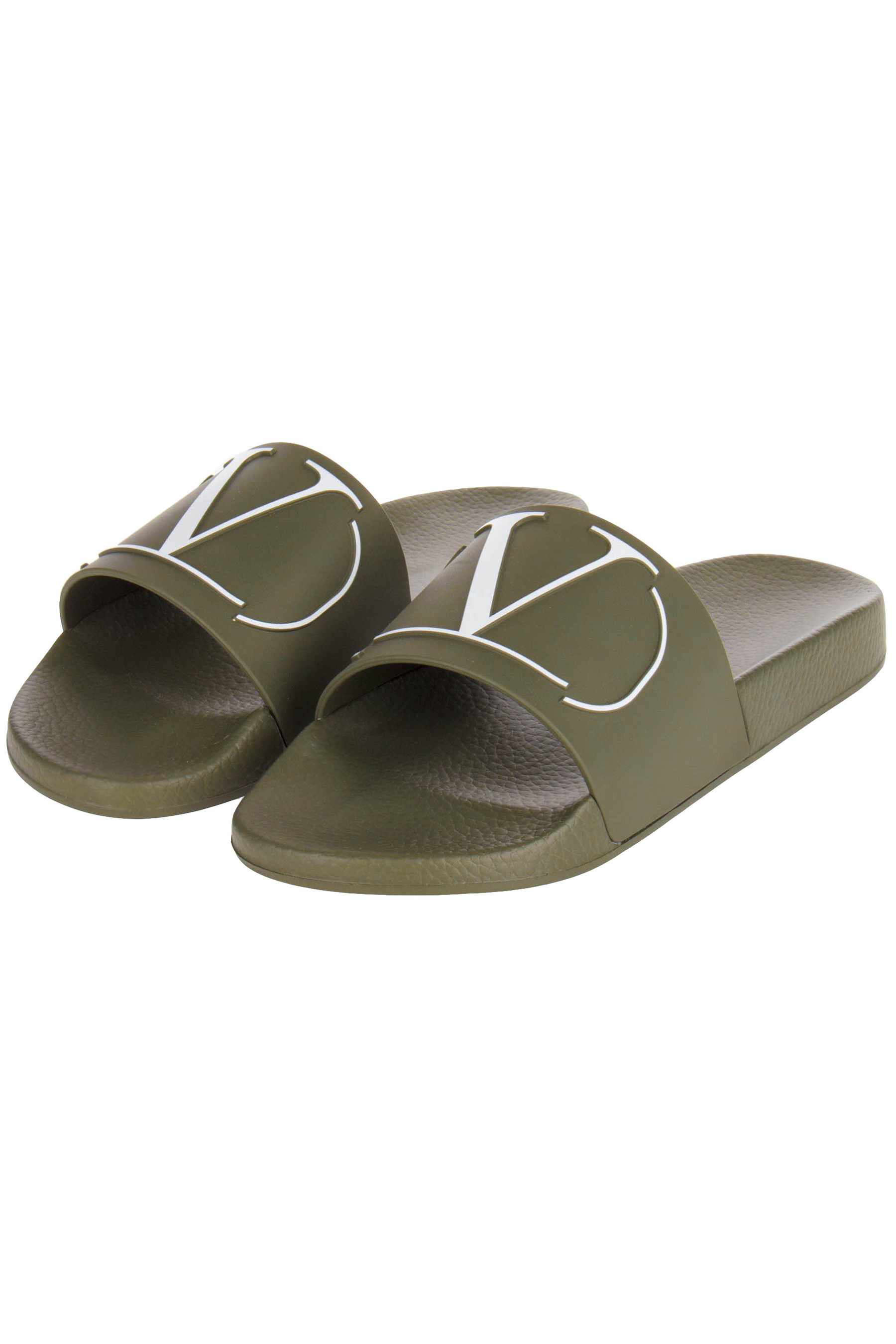 VALENTINO Logo Slides | Sandals | Shoes | Men | mientus Online Store