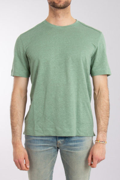 ZEGNA Linen T-Shirt