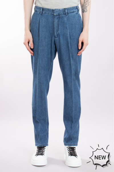 BRIONI Cotton Denim Jeans Pienza