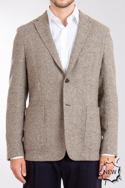 ZEGNA Wool-Silk-Cashmere Blend Jacket