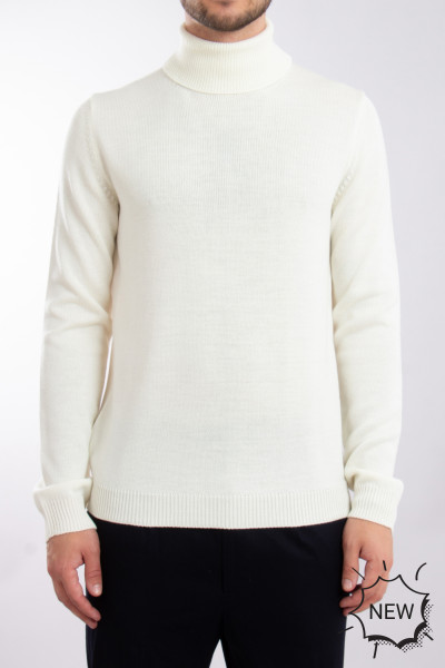 ROBERTO COLLINA Extrafine Wool Turtleneck Sweater