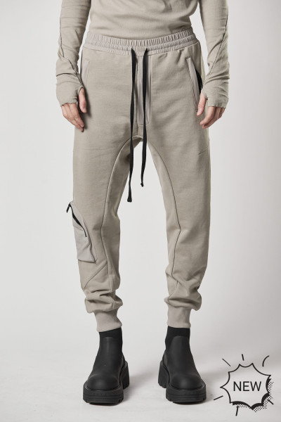 THOM KROM Drop Crotch Cotton Jersey Pants