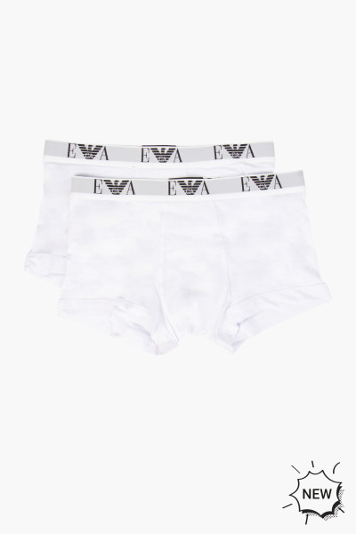 EMPORIO ARMANI 2-Pack Cotton Stretch Trunks