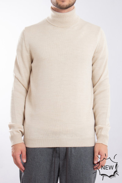 ROBERTO COLLINA Extrafine Wool Turtleneck Sweater