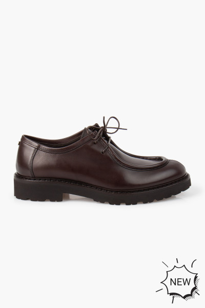 CANALI Buffed Calfskin Wallabees