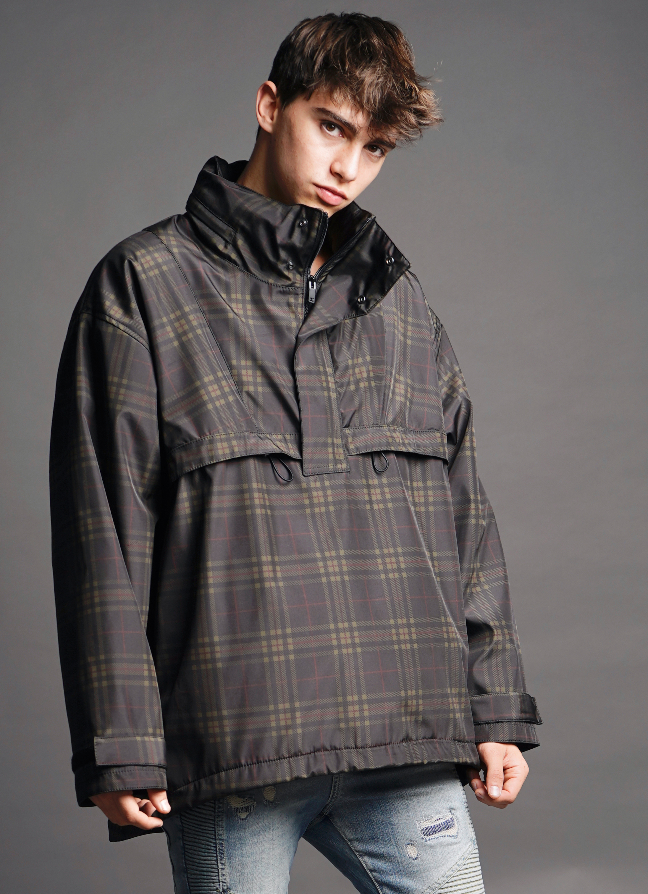 REPRESENT Anorak Tartan Check | Jackets | Jackets & Coats