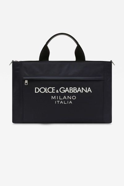 DOLCE & GABBANA Nylon Holdall Bag