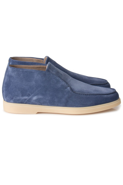 FABIANO RICCI Suede Mid Loafers