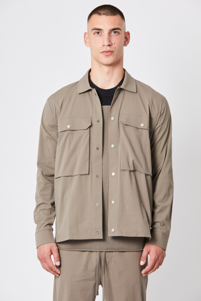 THOM KROM Cotton Overshirt Jacket