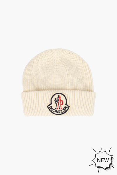 MONCLER Cordonnet Wool Beanie