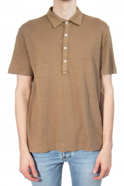 BOGLIOLI Linen Poloshirt