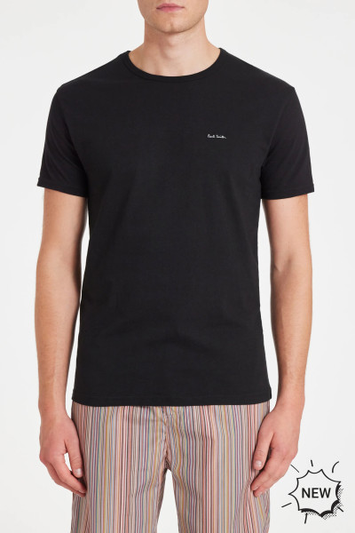 PAUL SMITH 3-Pack Organic Cotton Logo Lounge T-Shirts