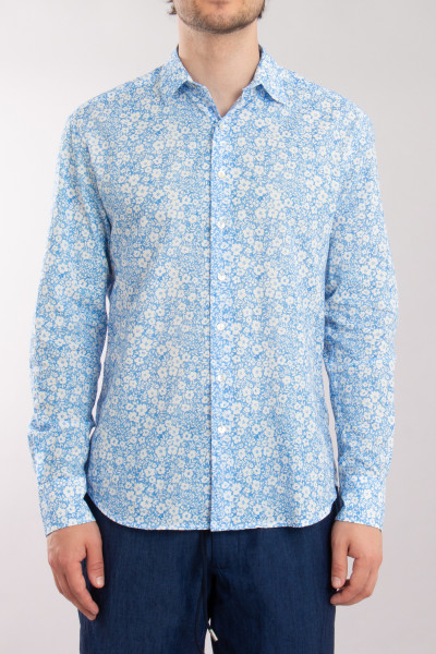 MC 2 SAINT BARTH Printed Cotton Shirt Sikelia