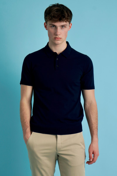 ROBERTO COLLINA Cotton Knit Polo