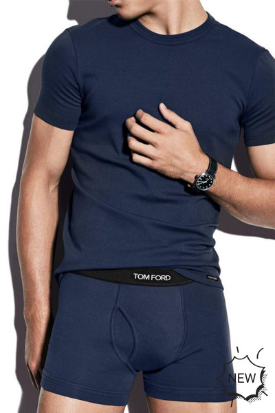 TOM FORD Cotton Crew Neck T-Shirt