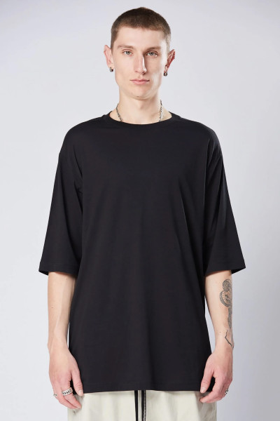 THOM KROM Round Neck Cotton Modal Blend T-Shirt