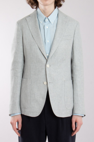 BOSS Slim Fit Linen Blend Jacket C-Hanry