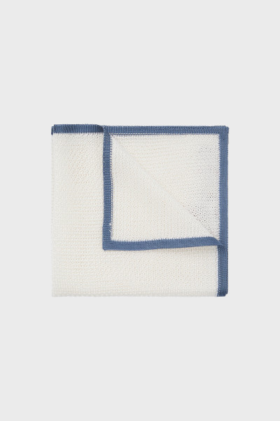 BOSS Knitted Silk Jacquard Pocket Square