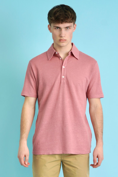 PAUL SMITH Linen Piqué Polo Shirt