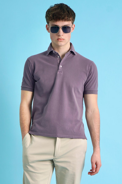 SONRISA Cotton Piqué Polo Shirt