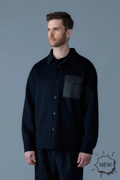 MACKAGE Doubleface Wool Overshirt Emmanuel